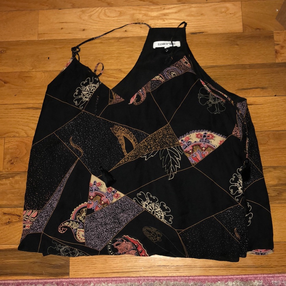 Elizabeth and James printed pattern tank top